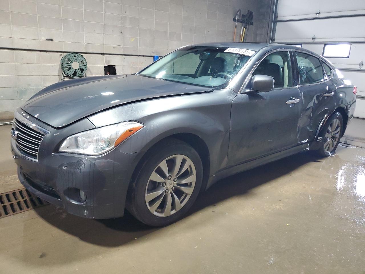 2013 Infiniti M37 X за продажба в Blaine, MN - Side