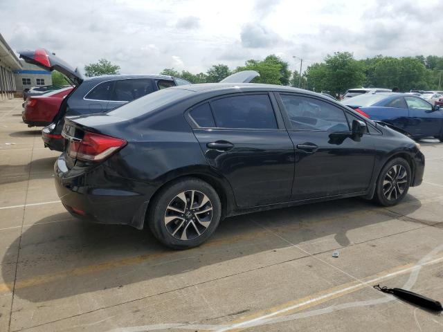 Sedans HONDA CIVIC 2014 Czarny
