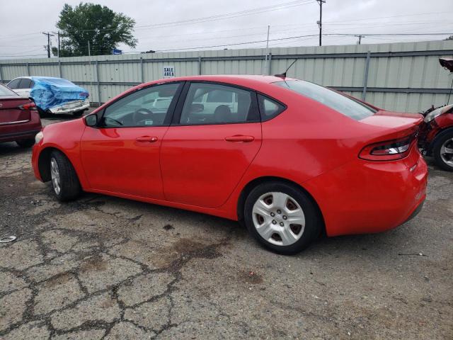 Sedans DODGE DART 2016 Czerwony