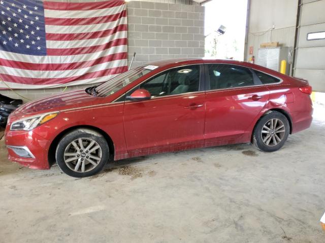  HYUNDAI SONATA 2015 Бордовый