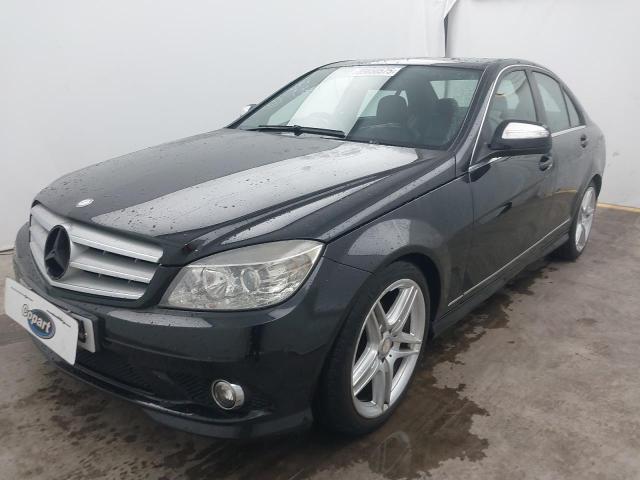 2008 MERCEDES BENZ C180 SPORT for sale at Copart GLOUCESTER