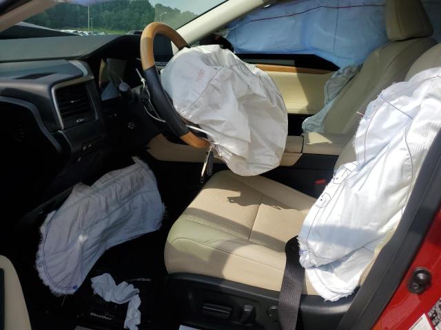  LEXUS RX350 2021 Czerwony