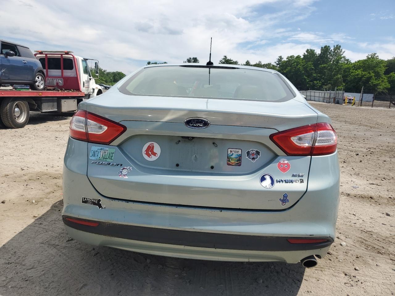 2013 Ford Fusion Se Hybrid VIN: 3FA6P0LU2DR308271 Lot: 62965605