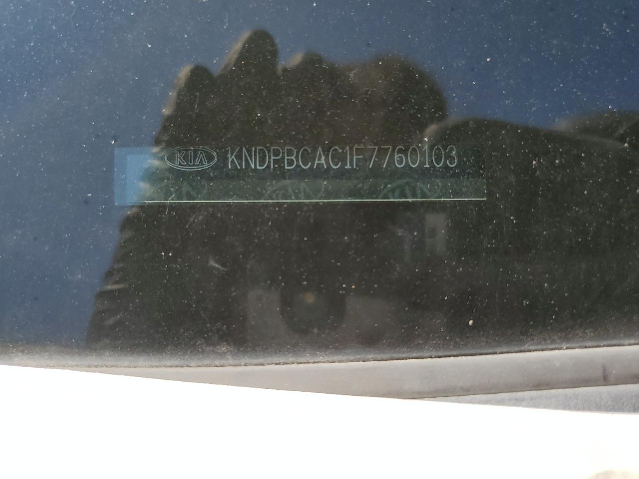 2015 Kia Sportage Lx VIN: KNDPBCAC1F7760103 Lot: 62637625