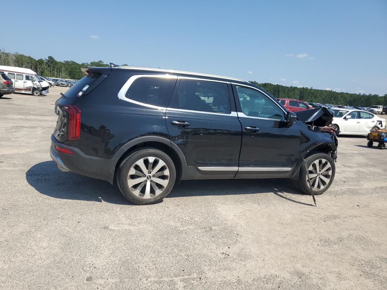 KIA TELLURIDE 2021 VIN 5XYP6DHC6MG130870 zdjęcie 3