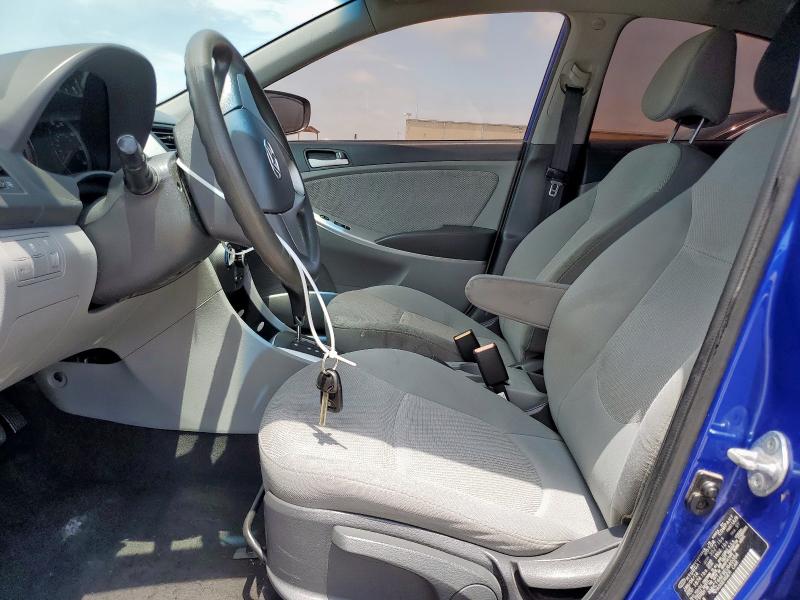  HYUNDAI ACCENT 2014 Granatowy
