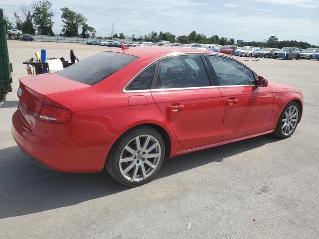  AUDI A4 2012 Czerwony