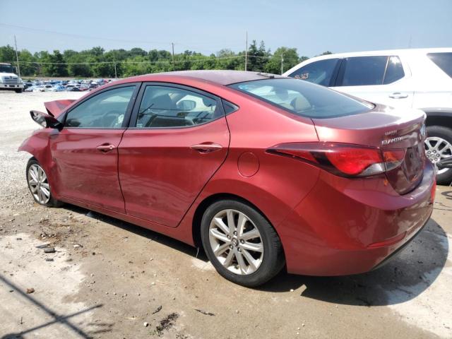 HYUNDAI ELANTRA 2016 Бургунди