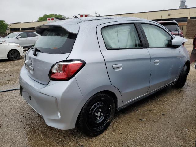  MITSUBISHI MIRAGE 2022 Srebrny