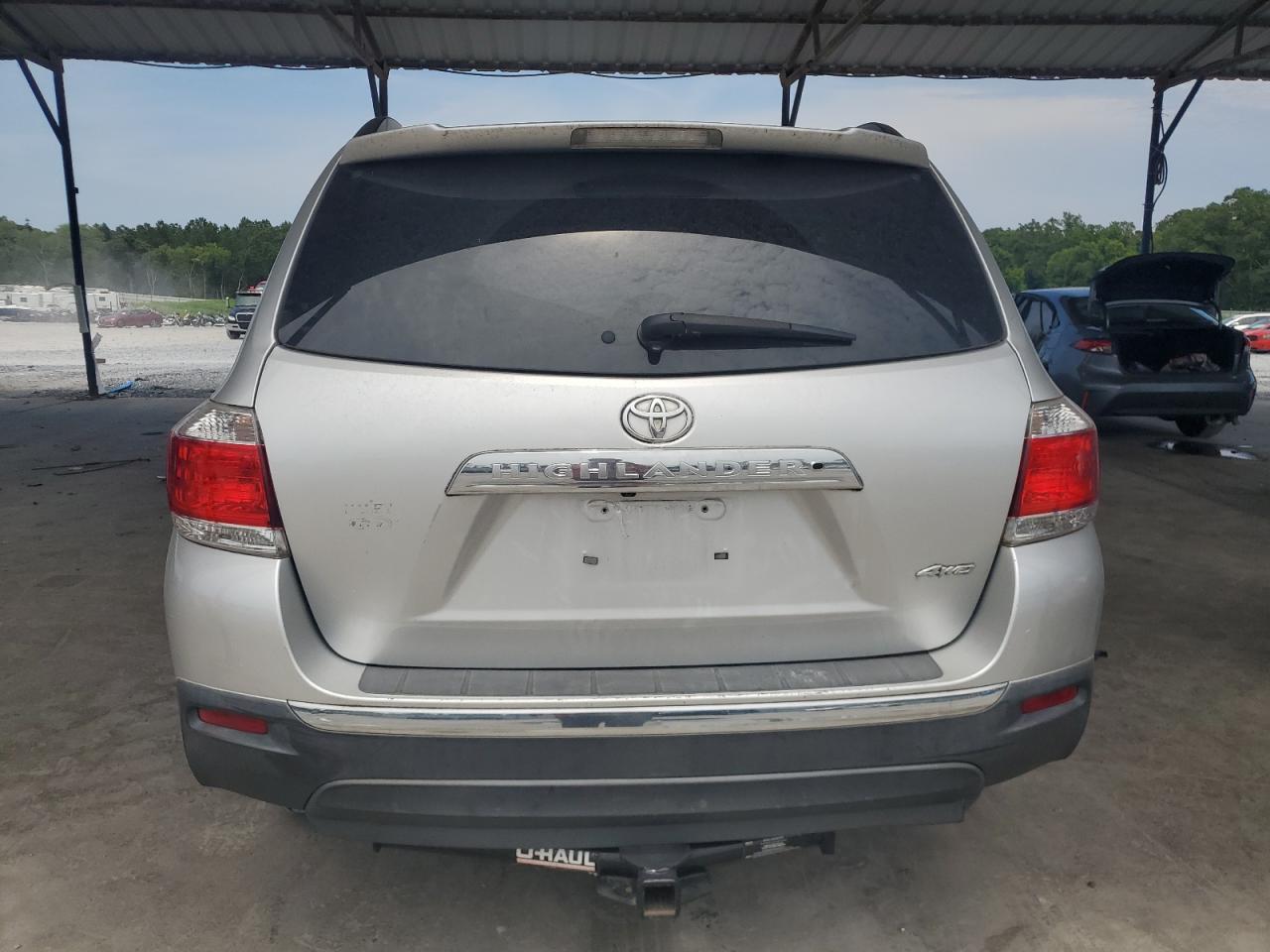 TOYOTA HIGHLANDER 2012 VIN 5TDDK3EH6CS108703 фото 6