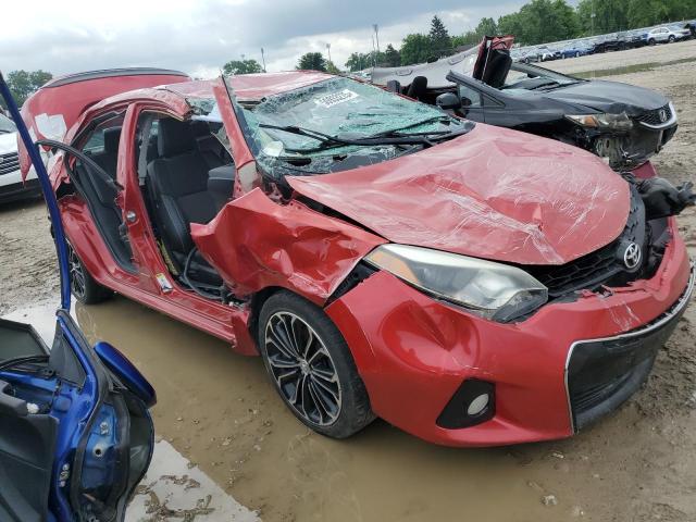  TOYOTA COROLLA 2016 Red