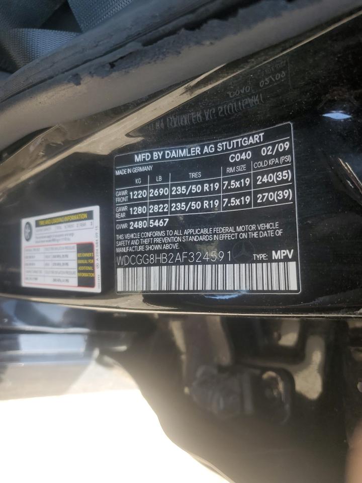 2010 Mercedes-Benz Glk 350 4Matic VIN: WDCGG8HB2AF324591 Lot: 61803475