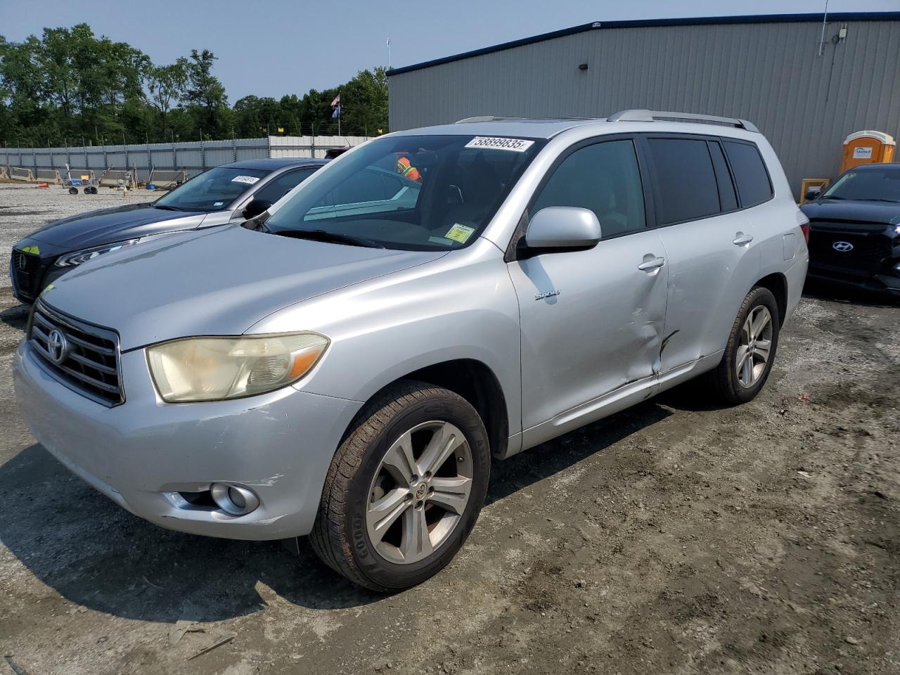 2008 Toyota Highlander Sport იყიდება Spartanburg-ში, SC - Side