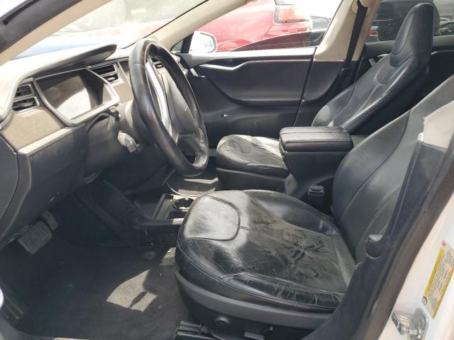  TESLA MODEL S 2013 Белы