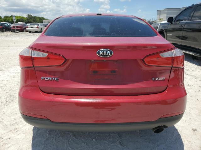  KIA FORTE 2016 Czerwony