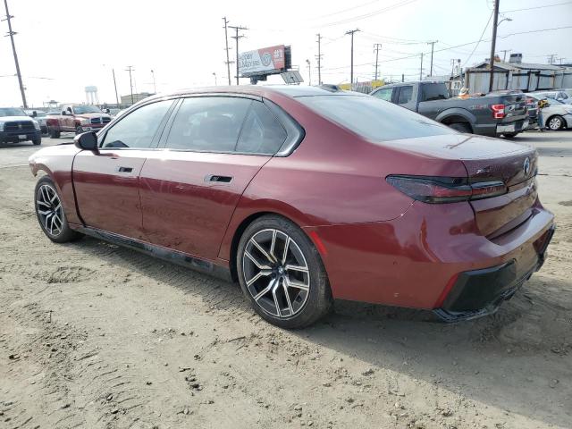  BMW 760 XI 2023 Burgundy