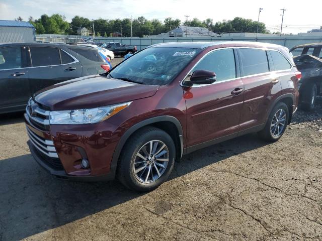  TOYOTA HIGHLANDER 2019 Burgundy