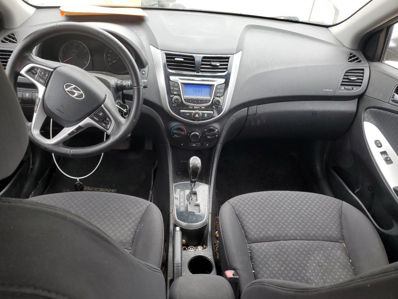 2012 Hyundai Accent Gls VIN: KMHCU5AE0CU049653 Lot: 62464935