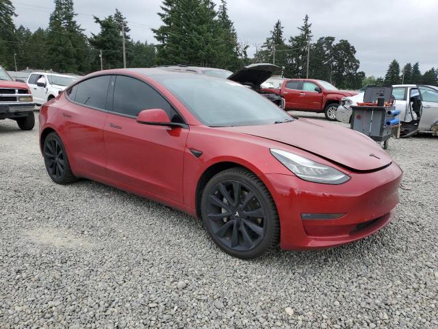  TESLA MODEL 3 2018 Czerwony