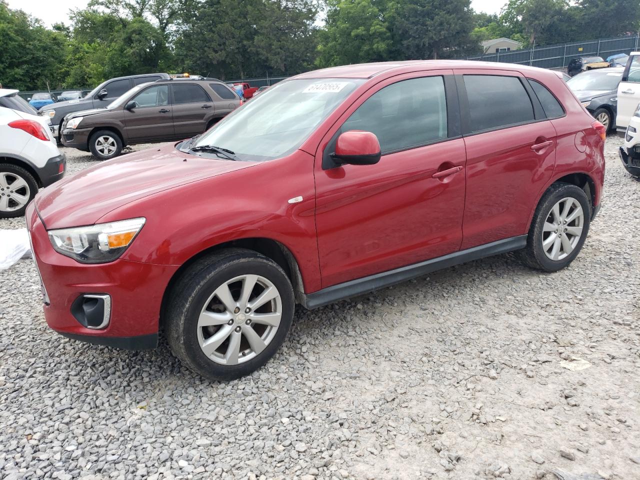 2015 Mitsubishi Outlander Sport Es للبيع في Madisonville، TN - Minor Dent/Scratches