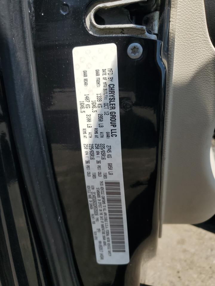 DODGE CARAVAN 2013 VIN 2C4RDGBG5DR535836 фото 13