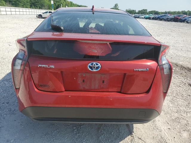  TOYOTA PRIUS 2016 Burgundy