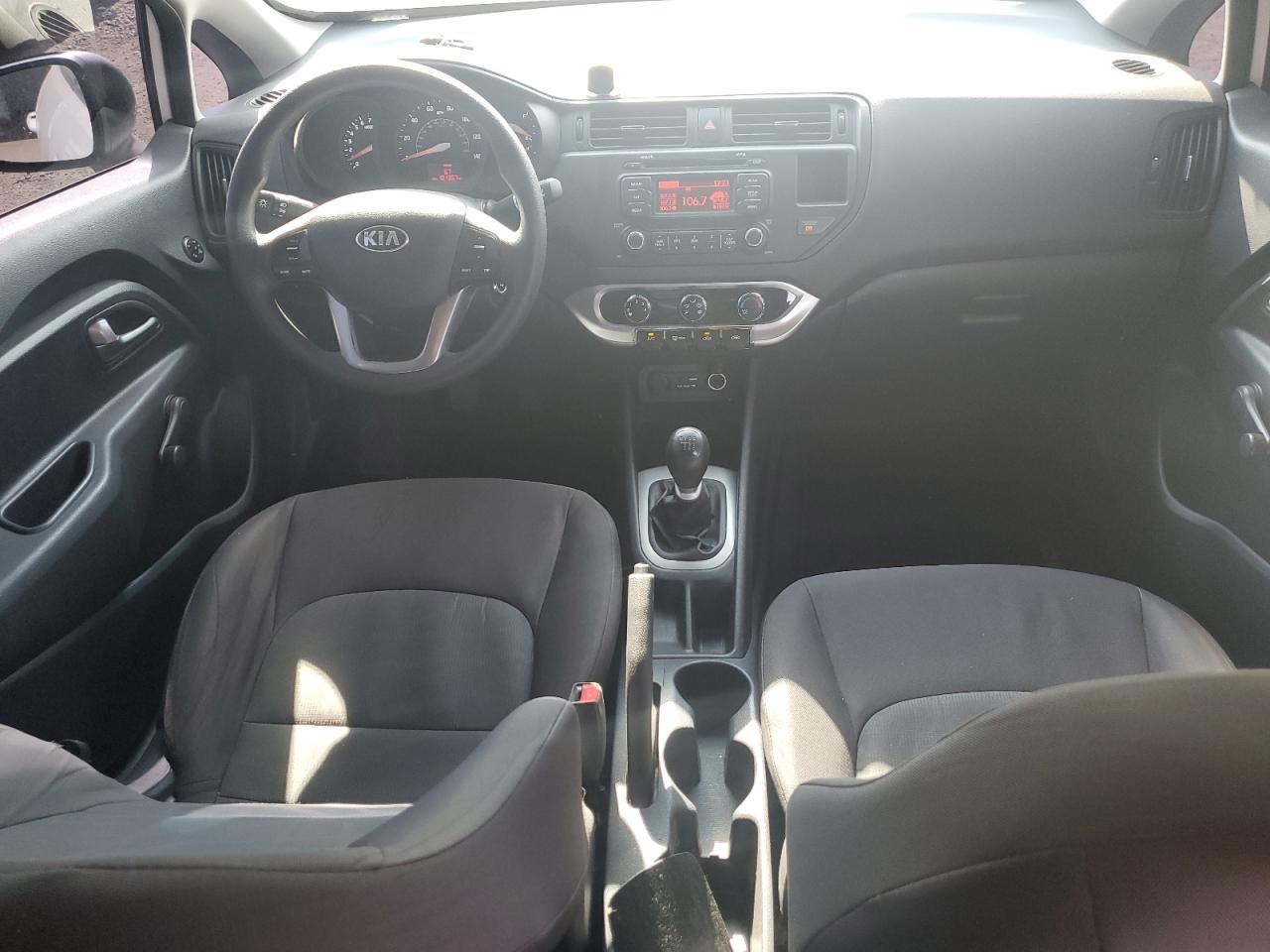 2015 Kia Rio Lx VIN: KNADM4A30F6511166 Lot: 63079815