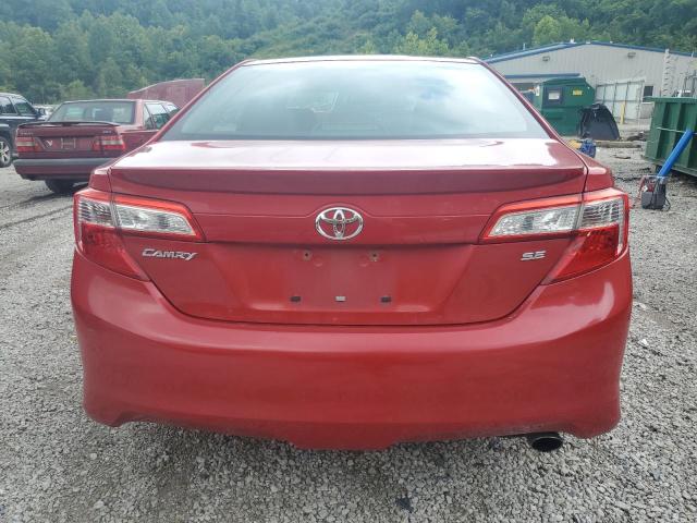  TOYOTA CAMRY 2012 Czerwony