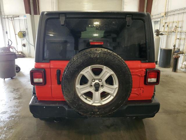  JEEP WRANGLER 2021 Красный