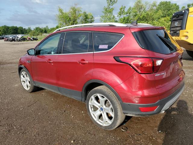  FORD ESCAPE 2019 Czerwony