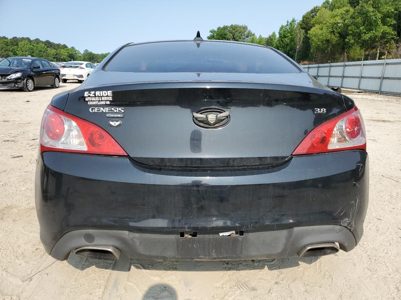 2010 Hyundai Genesis Coupe 3.8L VIN: KMHHU6KH1AU014816 Lot: 59250645