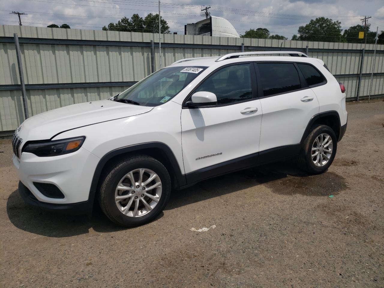 2021 Jeep Cherokee Latitude للبيع في Shreveport، LA - Front End