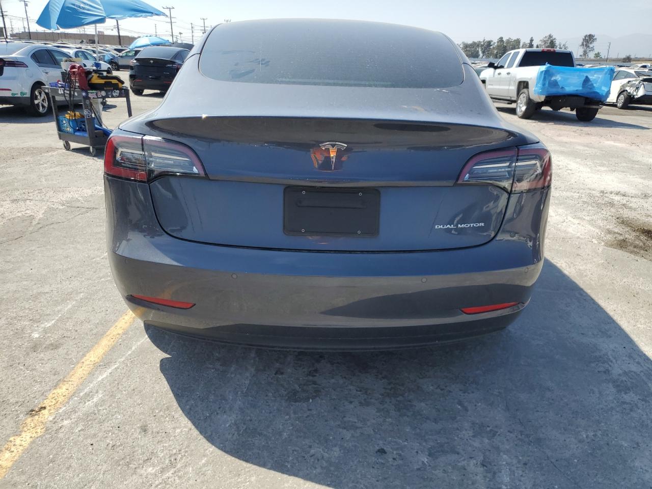 2022 Tesla Model 3 VIN: 5YJ3E1EB7NF239682 Lot: 61079275