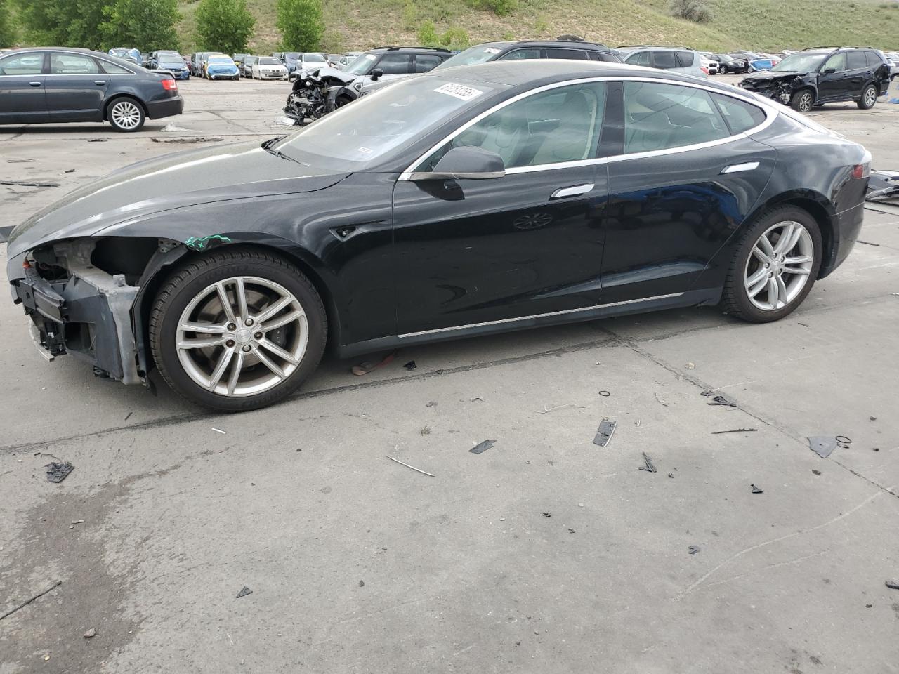 2013 Tesla Model S  იყიდება Littleton-ში, CO - Front End
