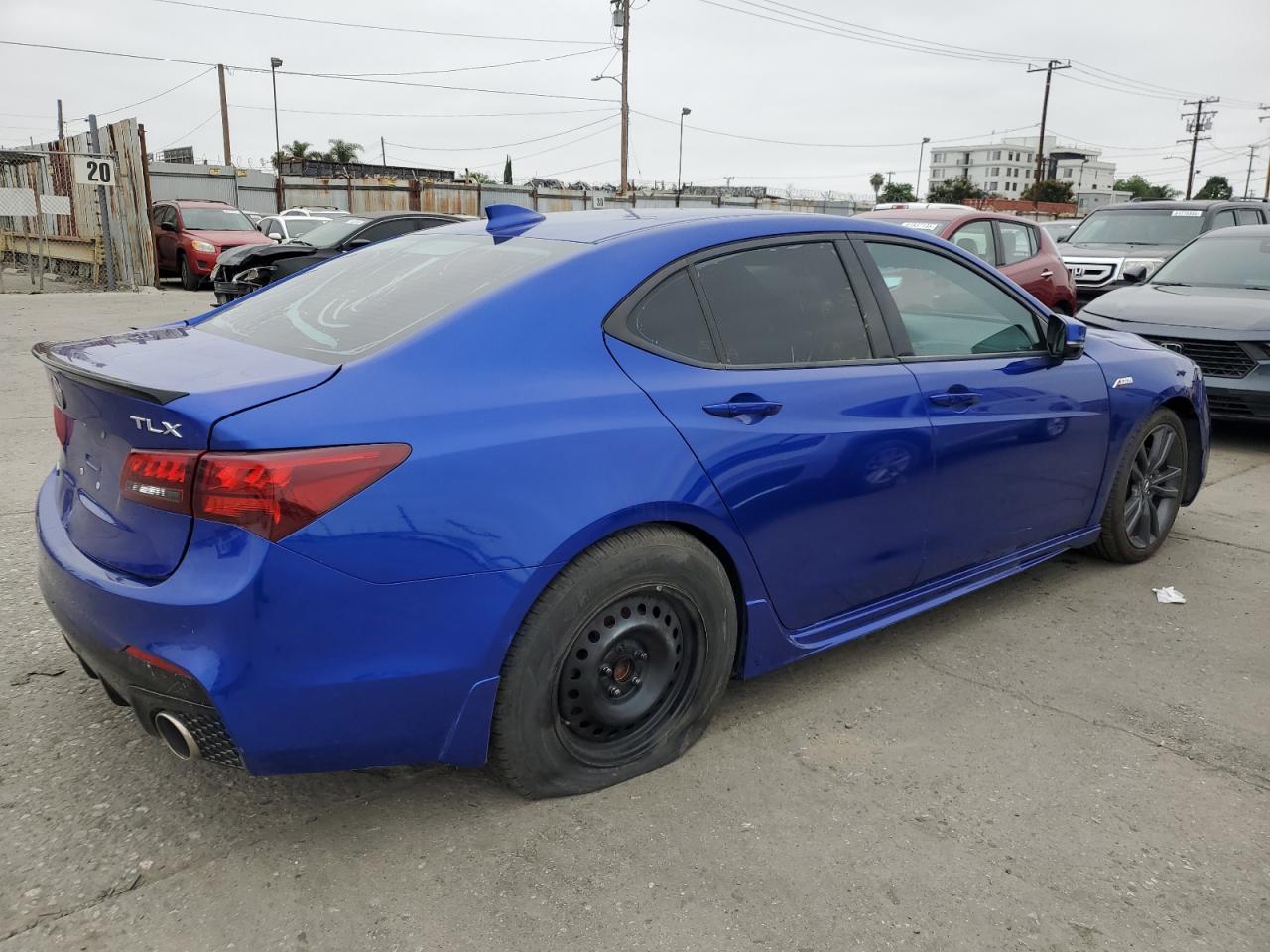 ACURA TLX 2020 VIN 19UUB1F63LA001267 zdjęcie 3