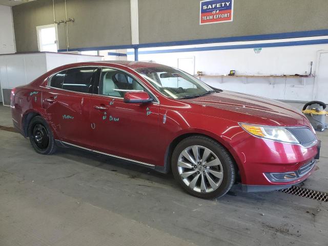  LINCOLN MKS 2015 Czerwony