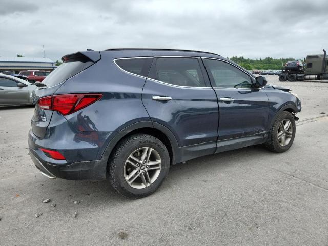  HYUNDAI SANTA FE 2017 Синий