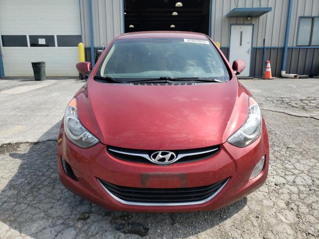  HYUNDAI ELANTRA 2013 Czerwony