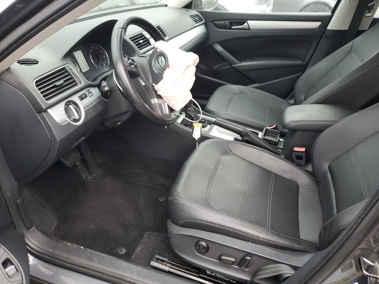 2012 Volkswagen Passat Se VIN: 1VWBN7A34CC061881 Lot: 62355545