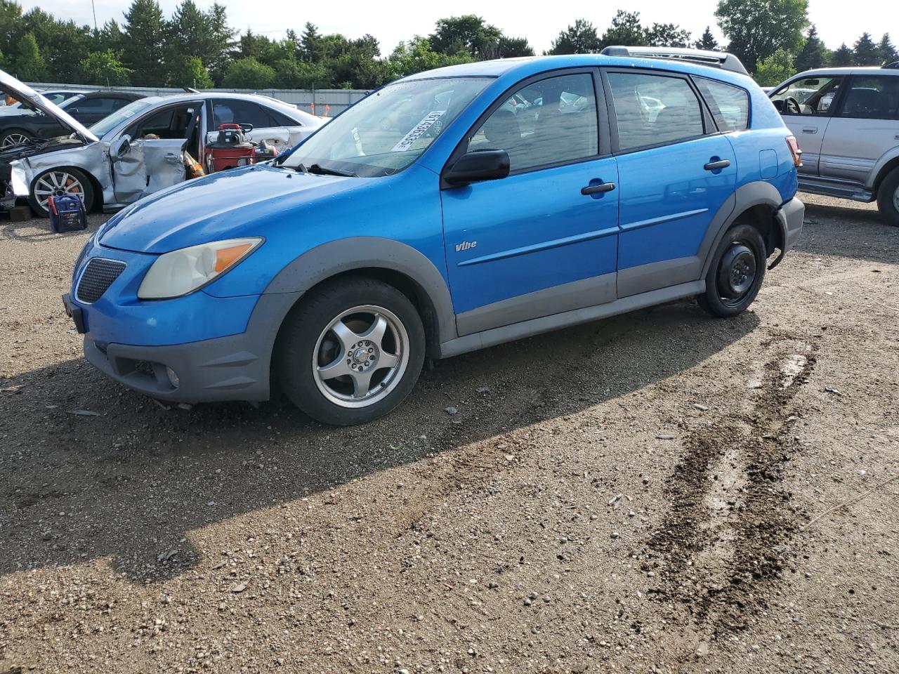 2007 Pontiac Vibe продається в Elgin, IL - Front End