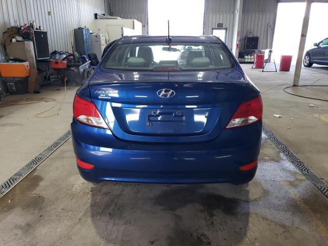  HYUNDAI ACCENT 2016 Granatowy