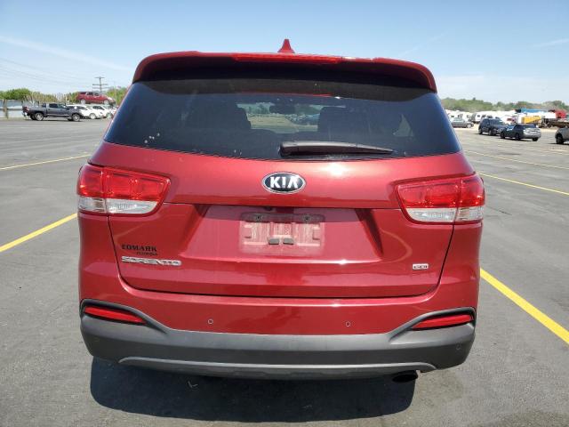  KIA SORENTO 2016 Красный