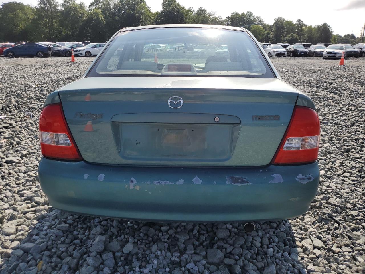 2002 Mazda Protege Dx VIN: JM1BJ225021563671 Lot: 59188855