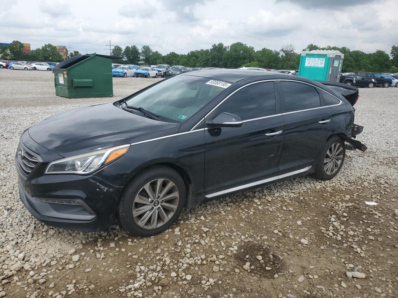 2015 Hyundai Sonata Sport იყიდება Columbus-ში, OH - Rear End