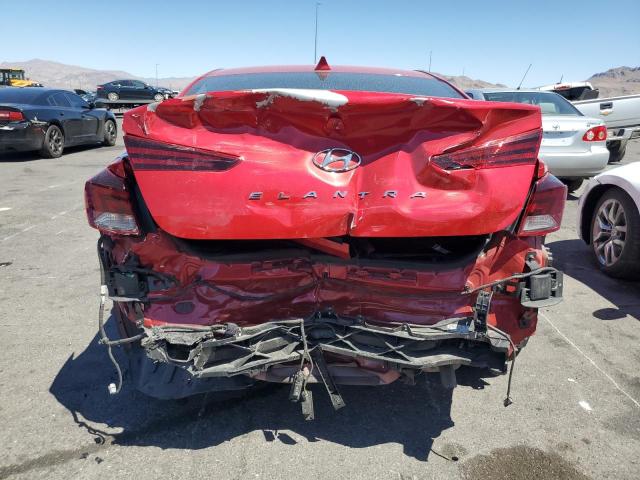  HYUNDAI ELANTRA 2020 Red
