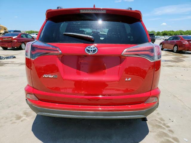  TOYOTA RAV4 2016 Красный