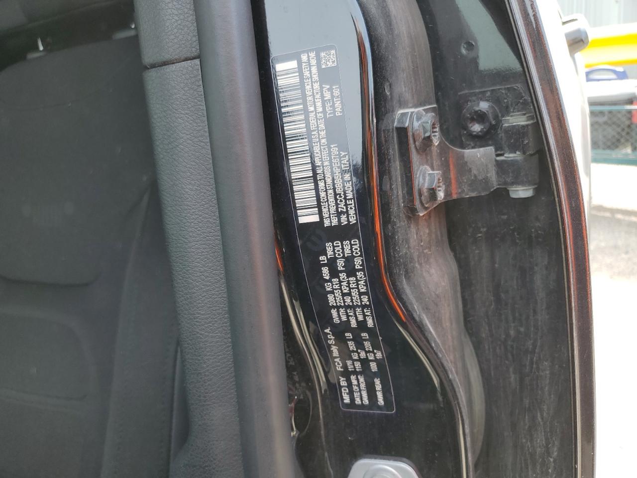 2017 Jeep Renegade Latitude VIN: ZACCJBBB5HPE67991 Lot: 60132035