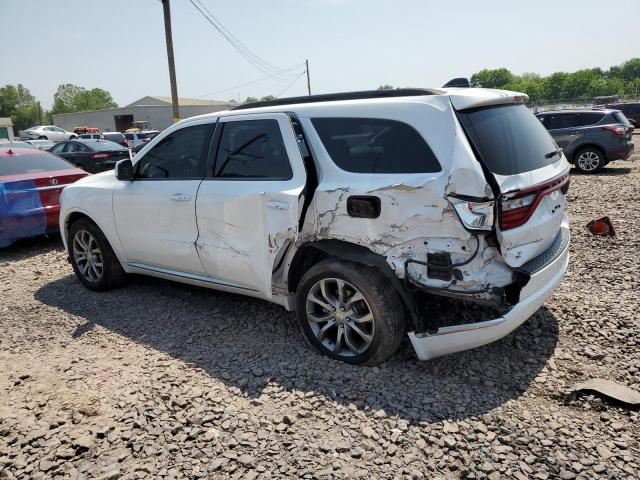 DODGE DURANGO 2018 White