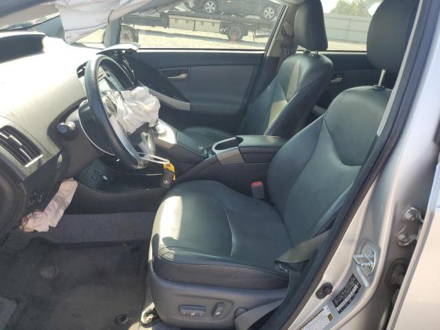  TOYOTA PRIUS 2014 Серебристый