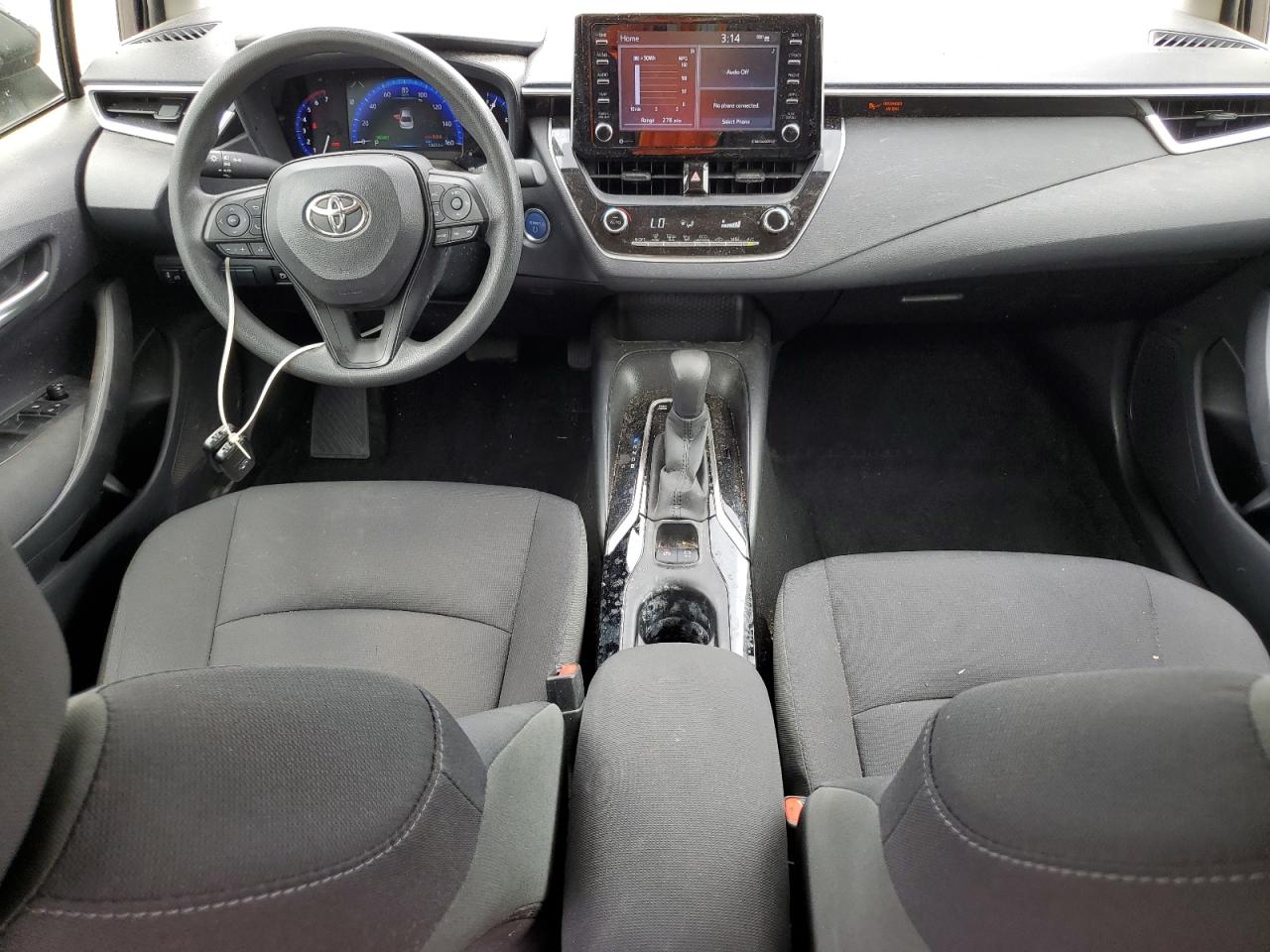 2021 Toyota Corolla Le VIN: JTDEAMDE8MJ033571 Lot: 61834215